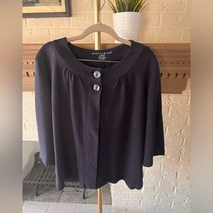 Cardigan with Two Buttons